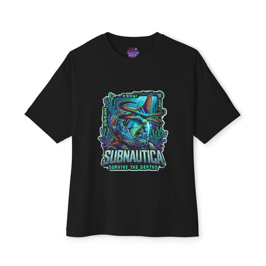 Subnautica: Planet 4546B Alien Ocean World Premium Oversized Unisex T-Shirt