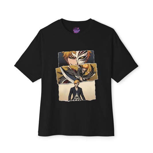 Ichigo Kurosaki Bleach Soul Reaper Anime Graphic Tee - Oversized Premium Tee