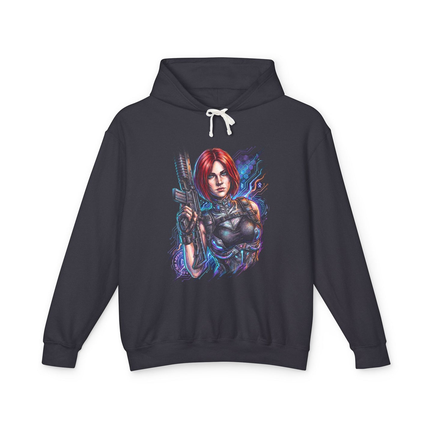 Dino Crisis Regina Red Hair Survival Specialist Icon Unisex Premium Hoodie