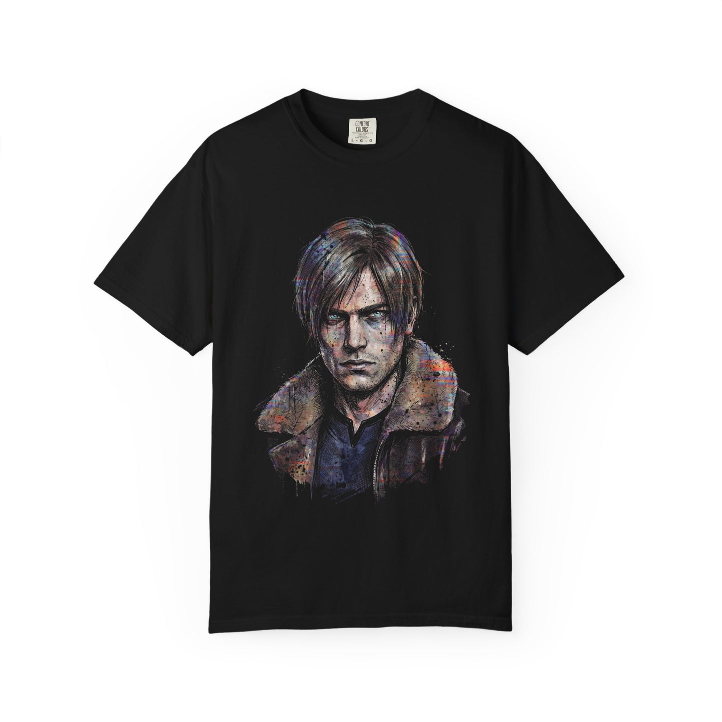 Leon Kennedy Resident Evil Requiem Older Hot Uncle Gameplay Art Premium T-Shirt