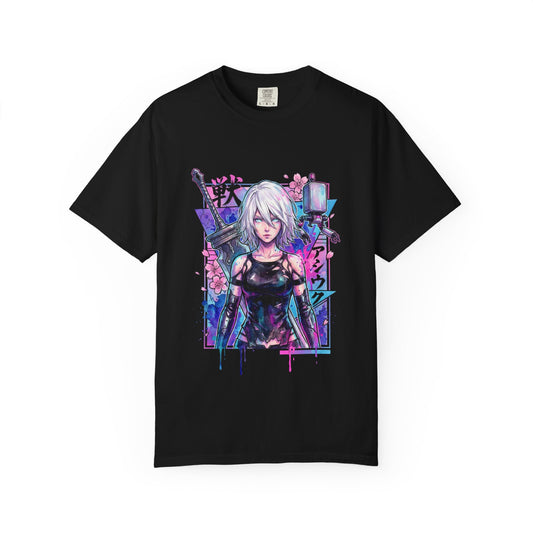 NieR Automata A2 YoRHa Type A No 2 Prototype Attacker Design Premium T-Shirt