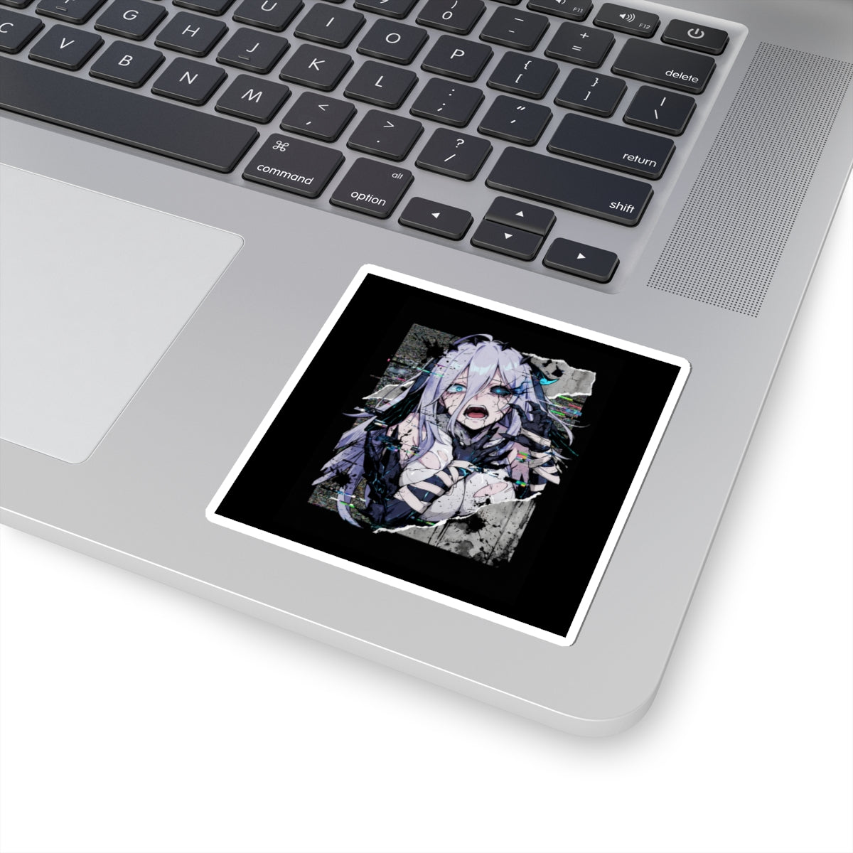 Narja Chaos Zero Nightmare Glitch Horror Portrait Sticker