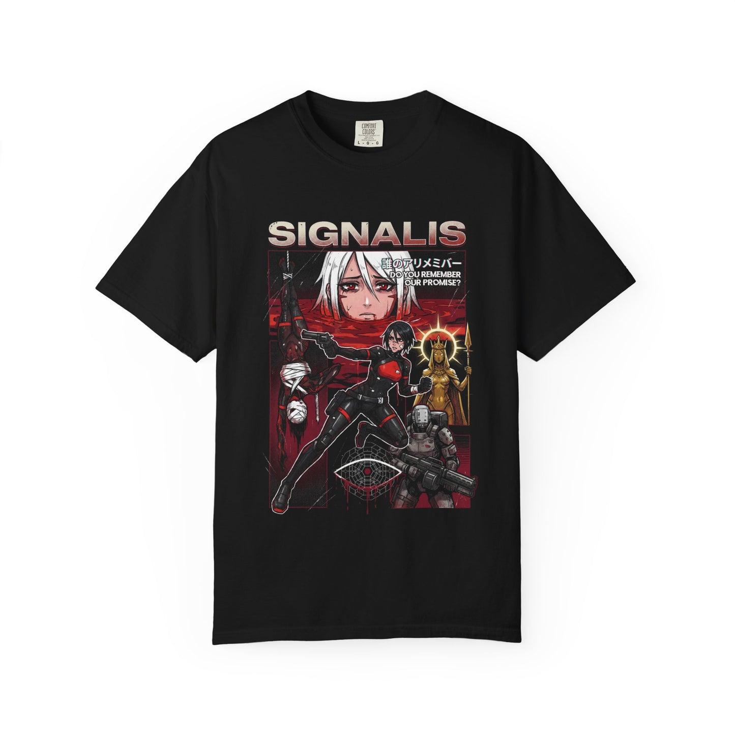 Signalis Elster Ariane Cosmic Horror Romance Red Black Palette Premium T-Shirt