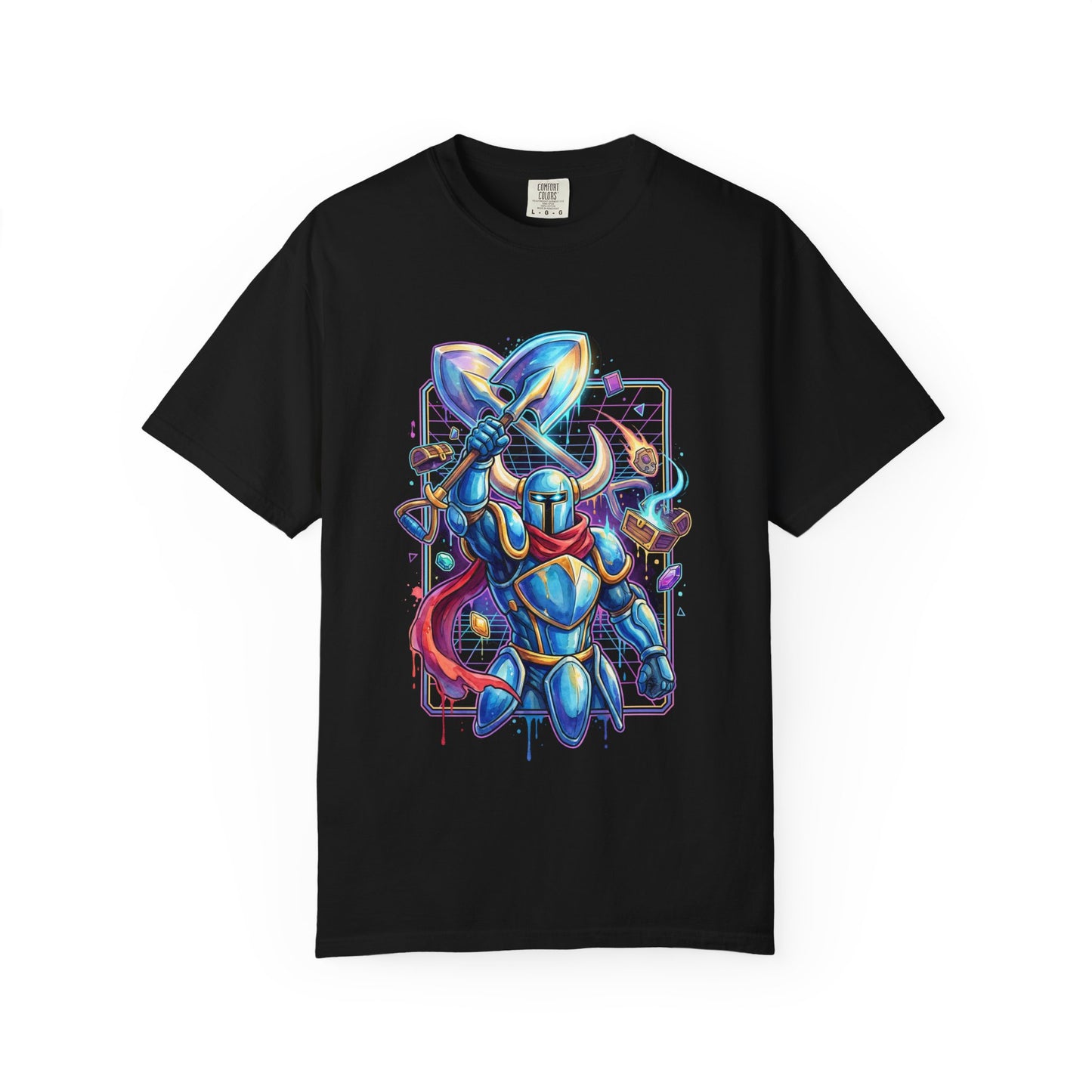 Shovel Knight Vaporwave Aesthetic Retro Design Premium T-Shirt