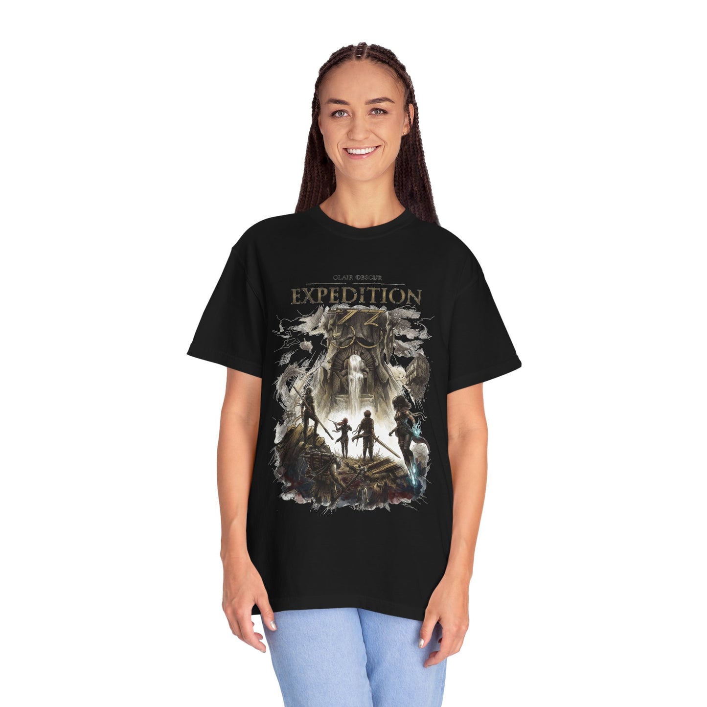 Expedition 33 Paintress Retro PS1 Style Party Battle Art Premium T-Shirt