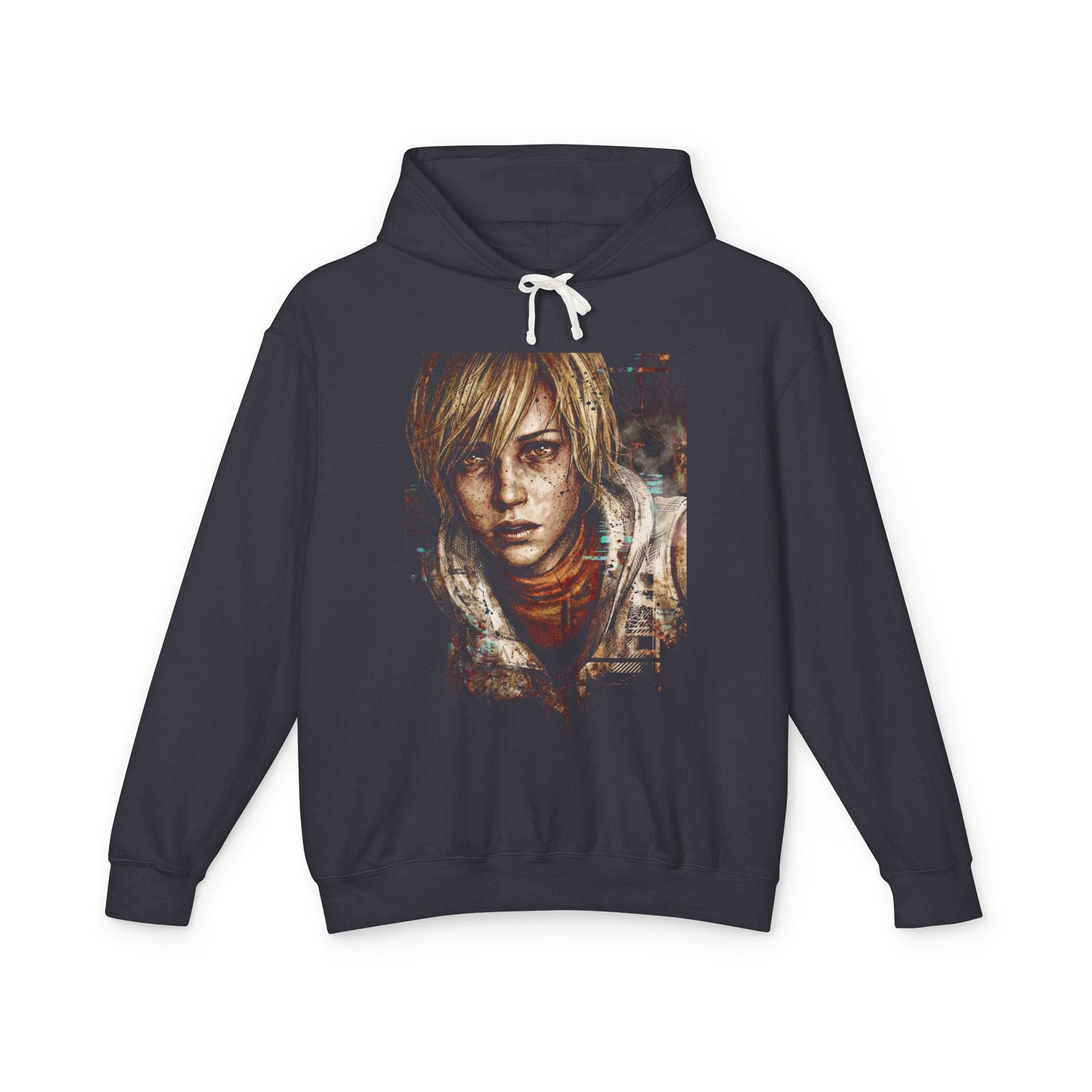 Heather Mason SH3 Cheryl Reincarnation Butterfly Knife Portrait Unisex Premium Hoodie