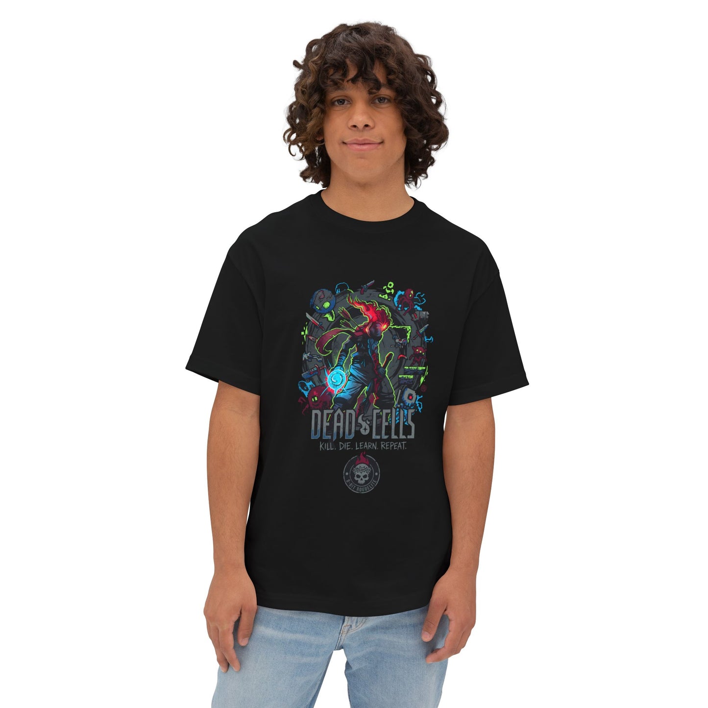 Dead Cells: Alchemist & The Hand of the King Premium Oversized Unisex T-Shirt