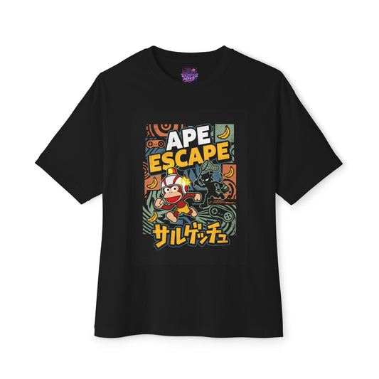 Pipo Helmet Monkeys Ape Escape – Iconic PS1 Design Premium Oversized Unisex T-Shirt