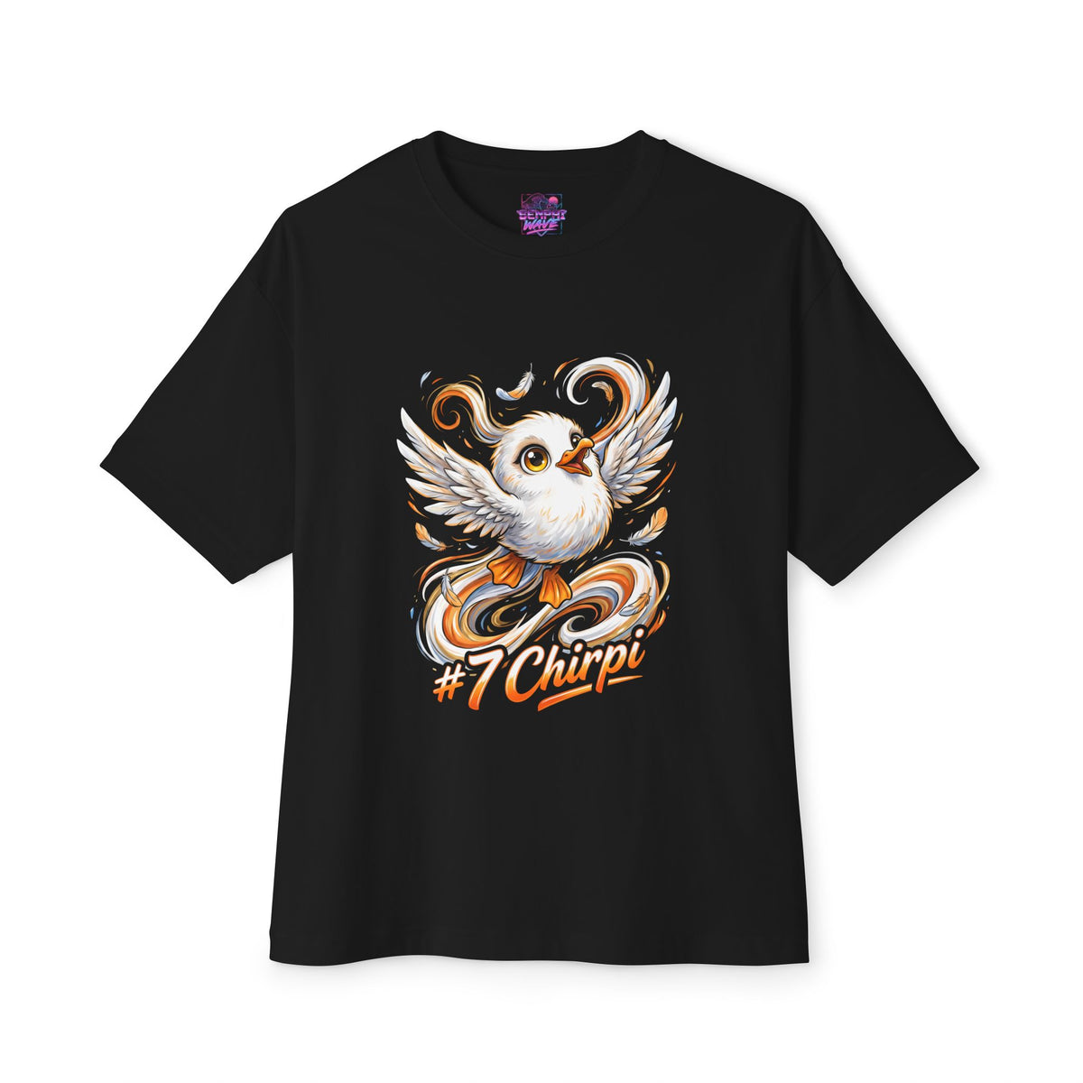Chirpi Aniimo Elemental Burst Creature Art - Oversized Premium Tee