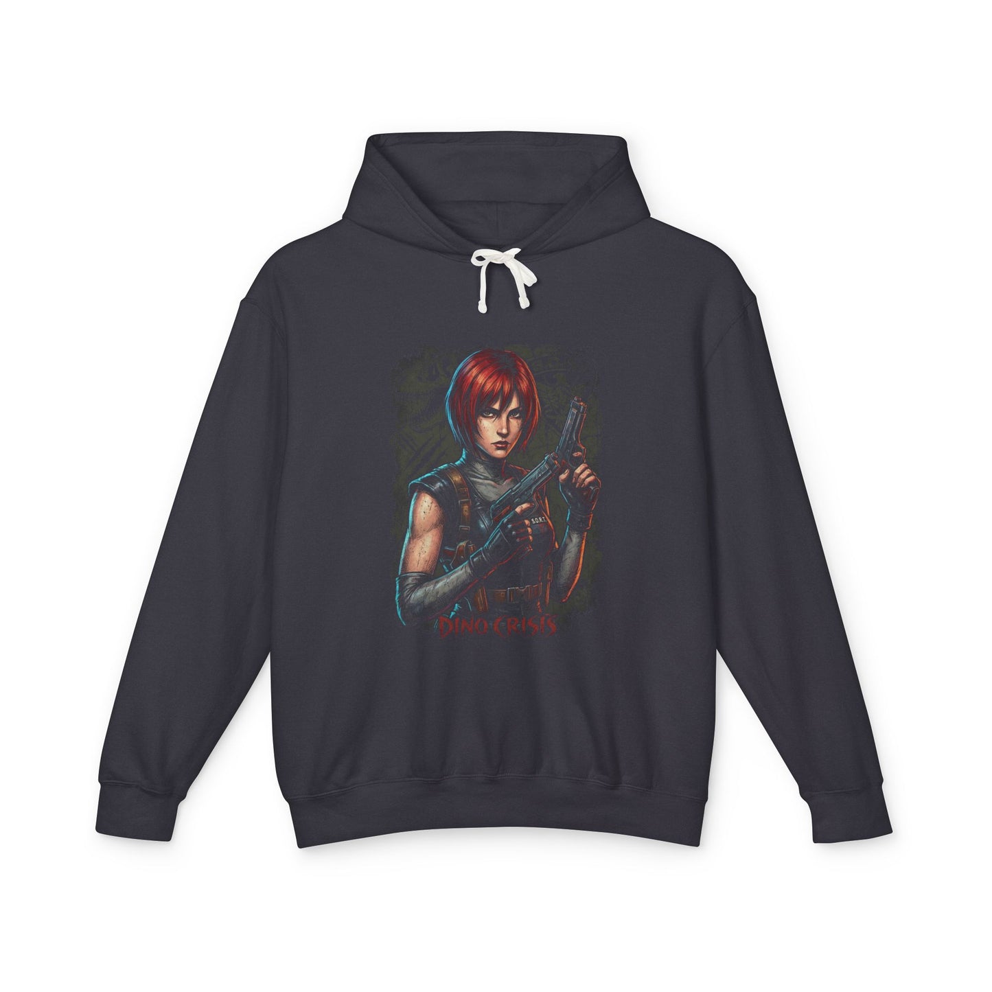 Regina Dino Crisis Classic PS1 Survival Horror Icon Unisex Premium Hoodie