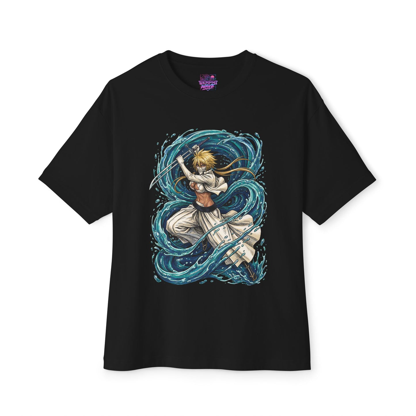 Tier Harribel Bleach Tiburón Shark Espada Design Premium Oversized Unisex T-Shirt