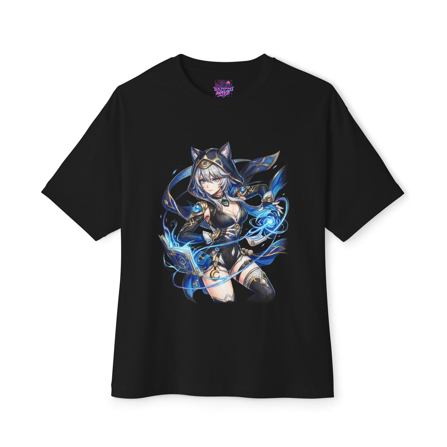 I Am Cipher – Web of Lies Spreads with the Breeze Premium Oversized Unisex T-Shirt