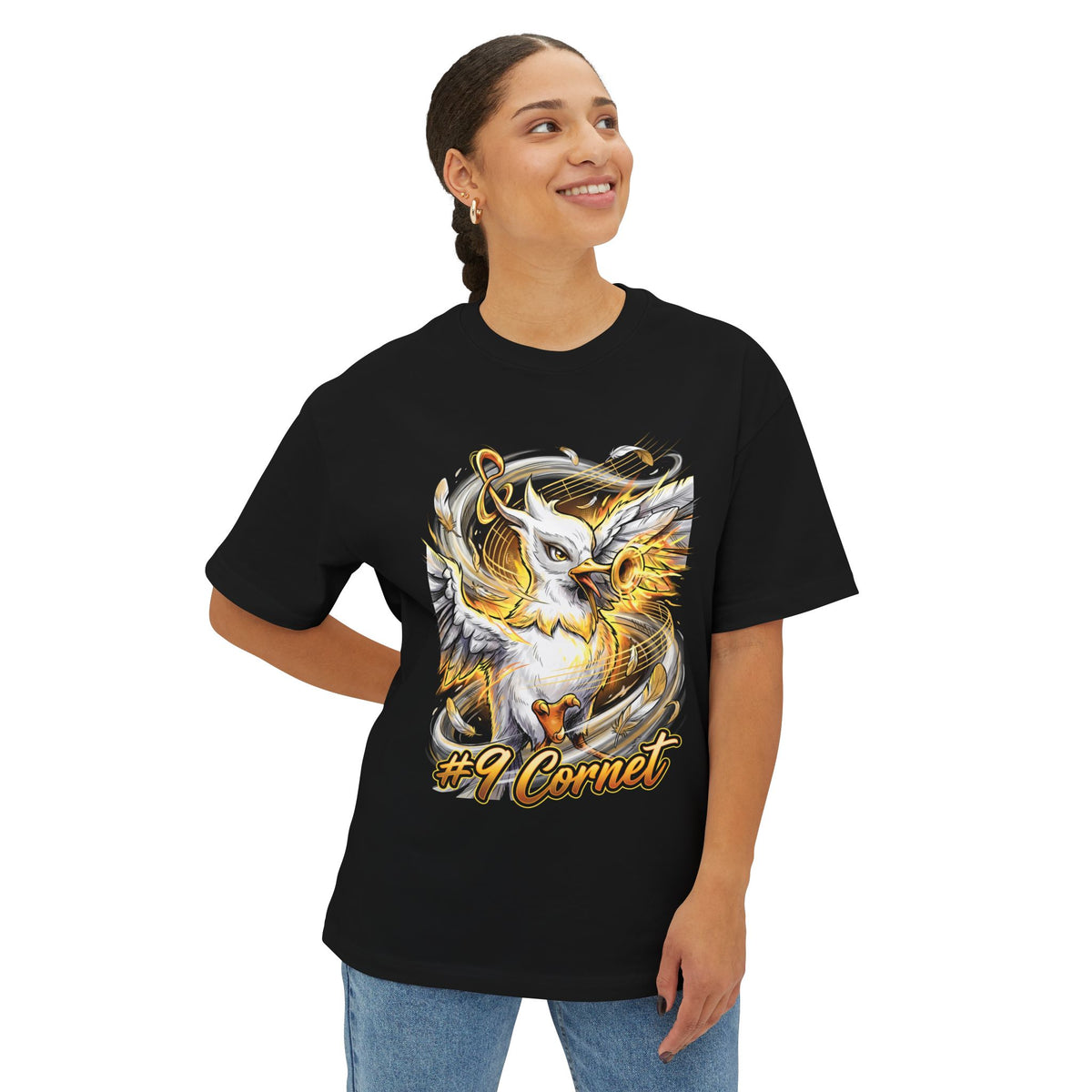 Cornet Aniimo Elemental Burst Creature Art - Oversized Premium Tee