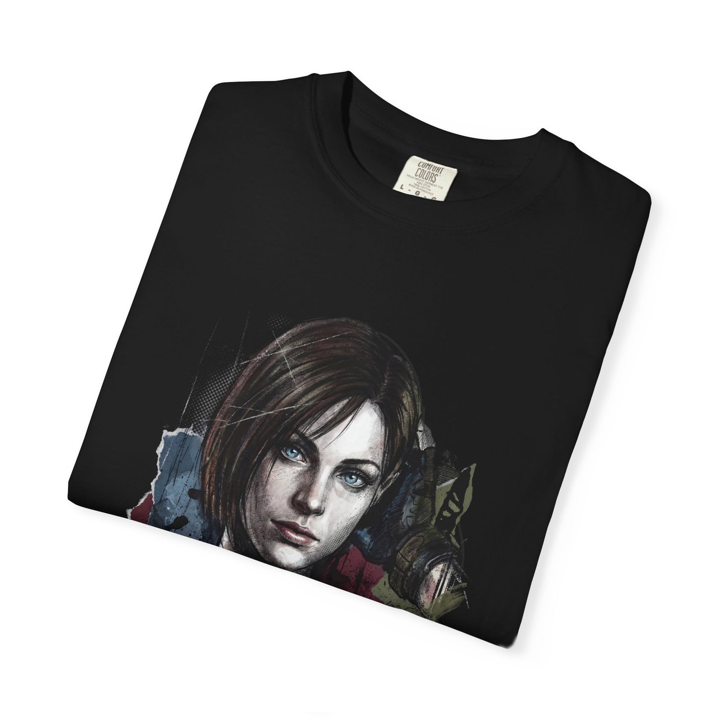 Jill Valentine RE1 Bravo Team Mansion Rescue Portrait Premium T-Shirt