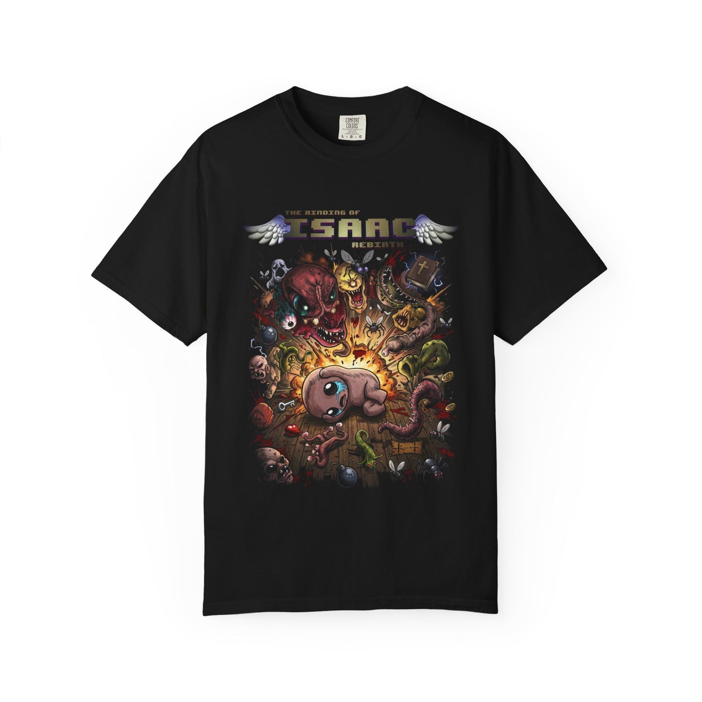 Binding of Isaac Mom Basement Tears Shooter Art Premium T-Shirt