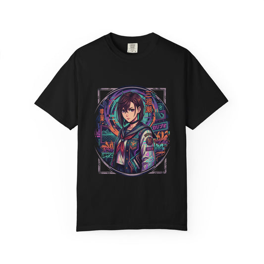 Momo Ayase Dandadan Pink Hair Psychic Medium Portrait Premium T-Shirt