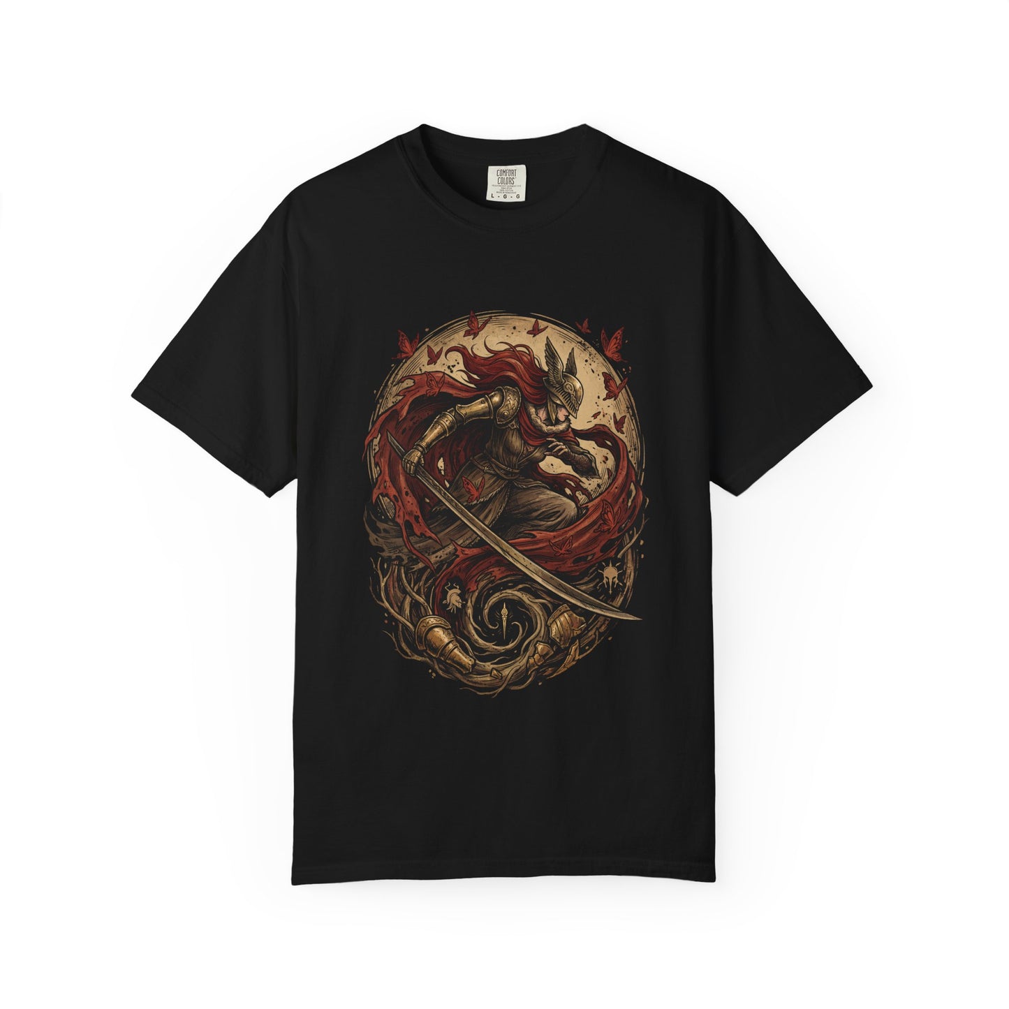 Elden Ring Malenia Waterfowl Dance Boss Fight Portrait Premium T-Shirt