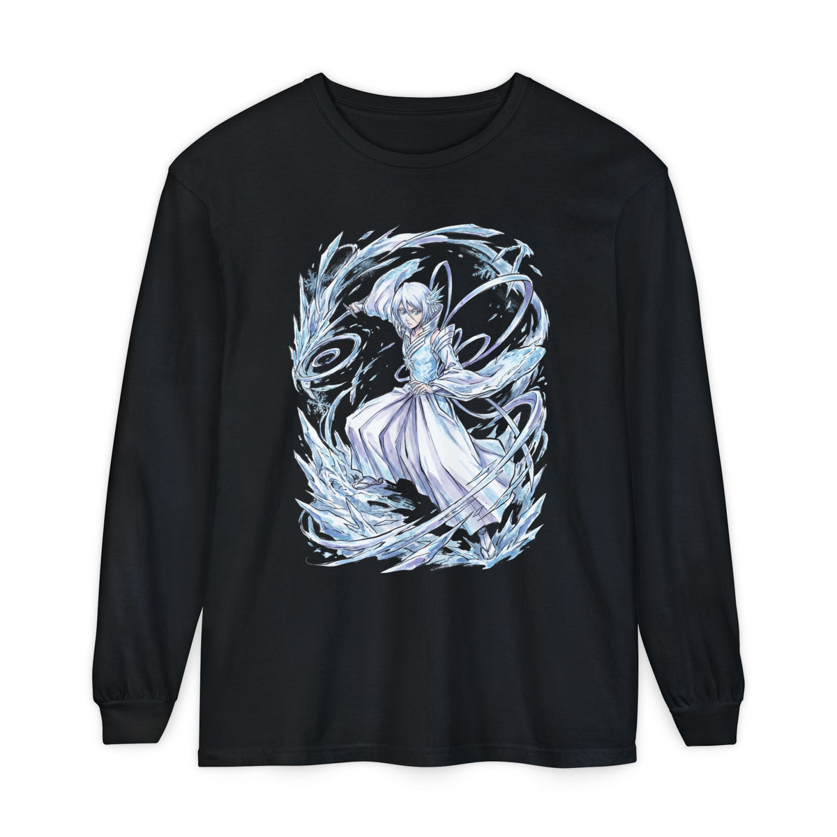 Bleach Rukia Kuchiki Sode no Shirayuki Ice Warrior Long Sleeve Tee
