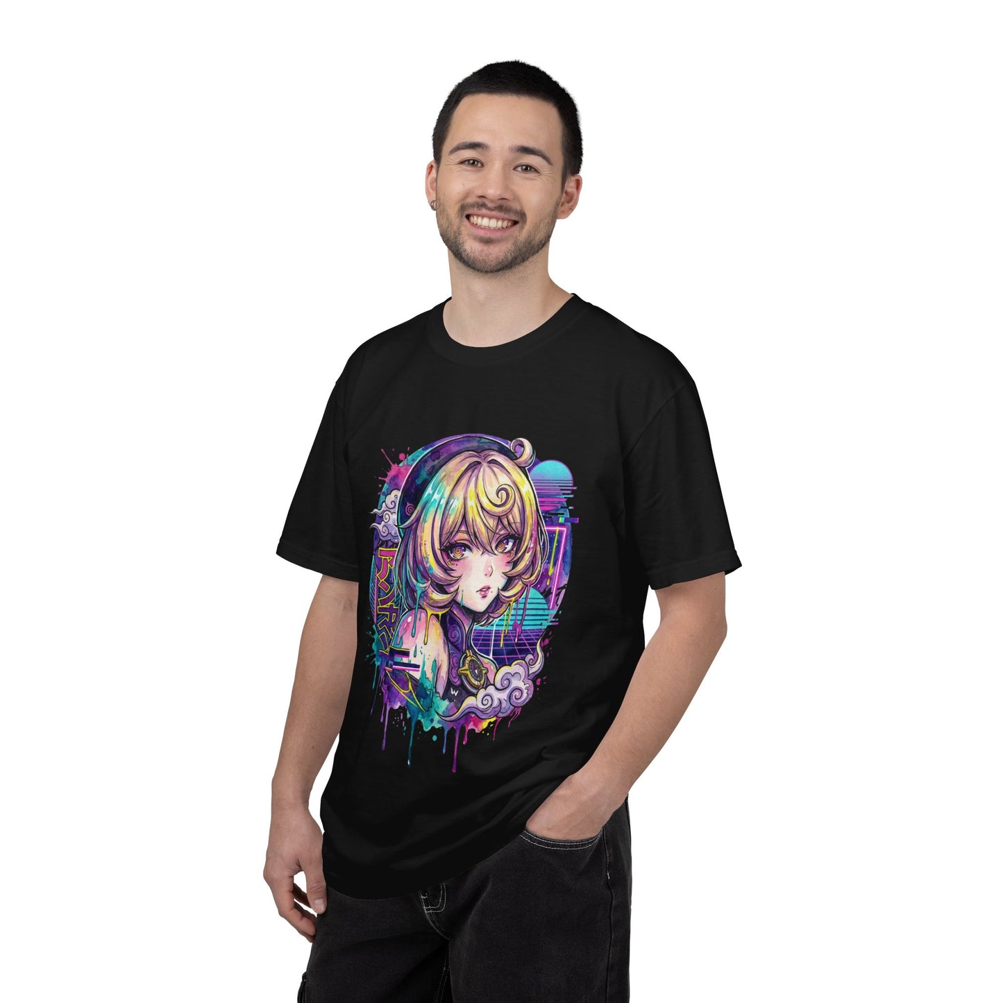 Zenless Zone Zero Yidhari Spook Shack Storyteller Vaporwave Icon Premium T-Shirt