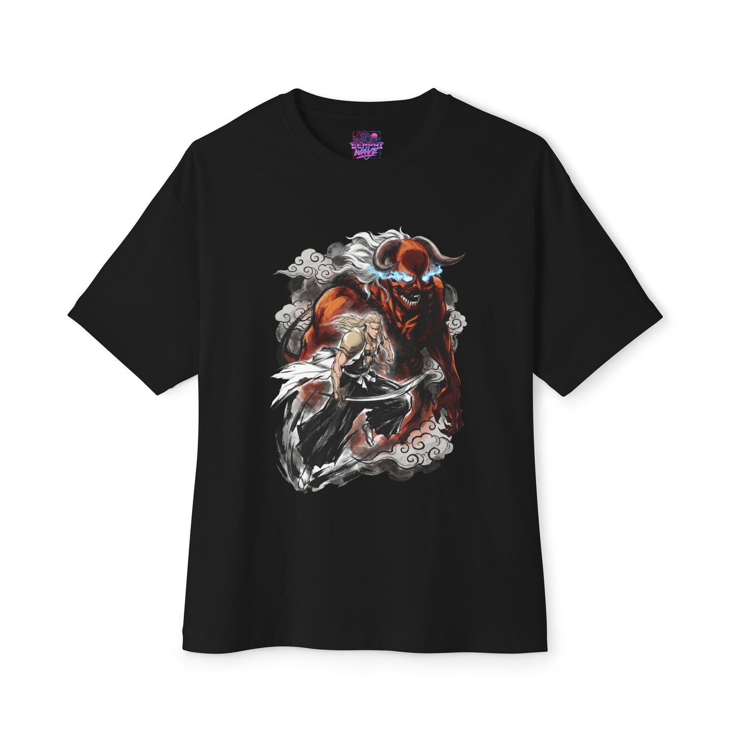Sajin Komamura Bleach 7th Division Captain Fan Art Premium Oversized Unisex T-Shirt
