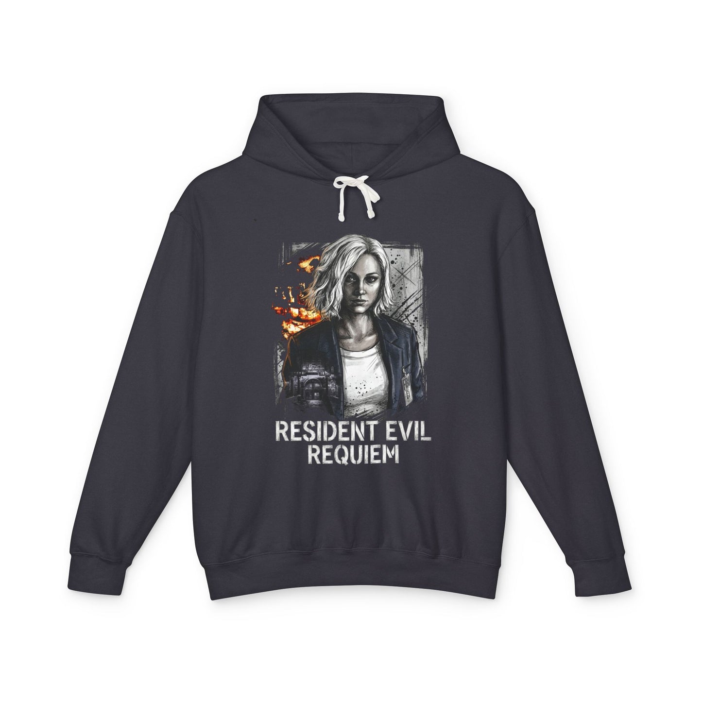 Resident Evil Requiem Grace Ashcroft Stealth No Combat Survivor Unisex Premium Hoodie