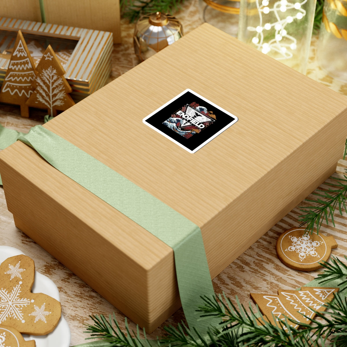 Arknights Endfield Industries Great Wave Crest Sticker