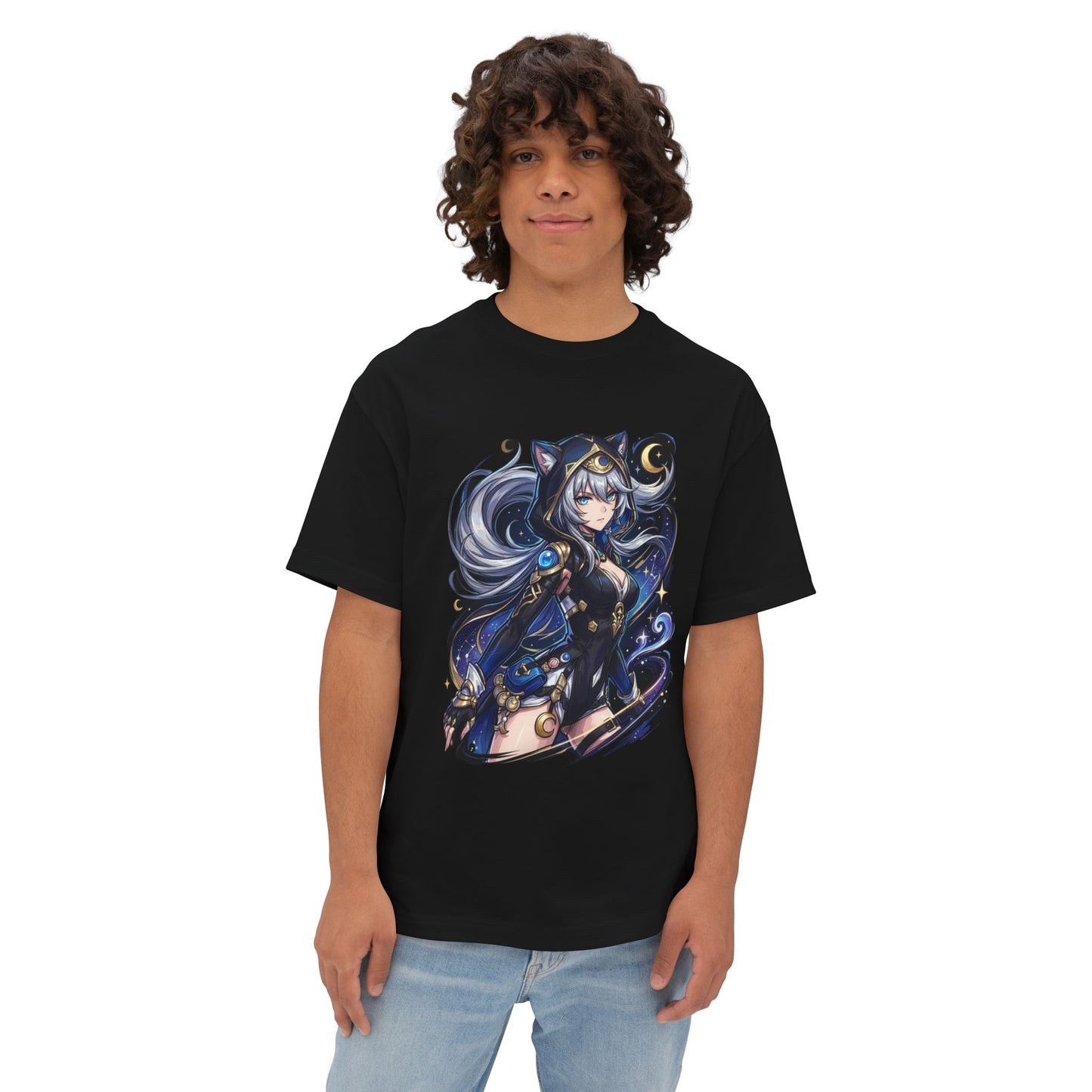 Cipher Honkai Star Rail: Trickery Coreflame Heir Premium Oversized Unisex T-Shirt