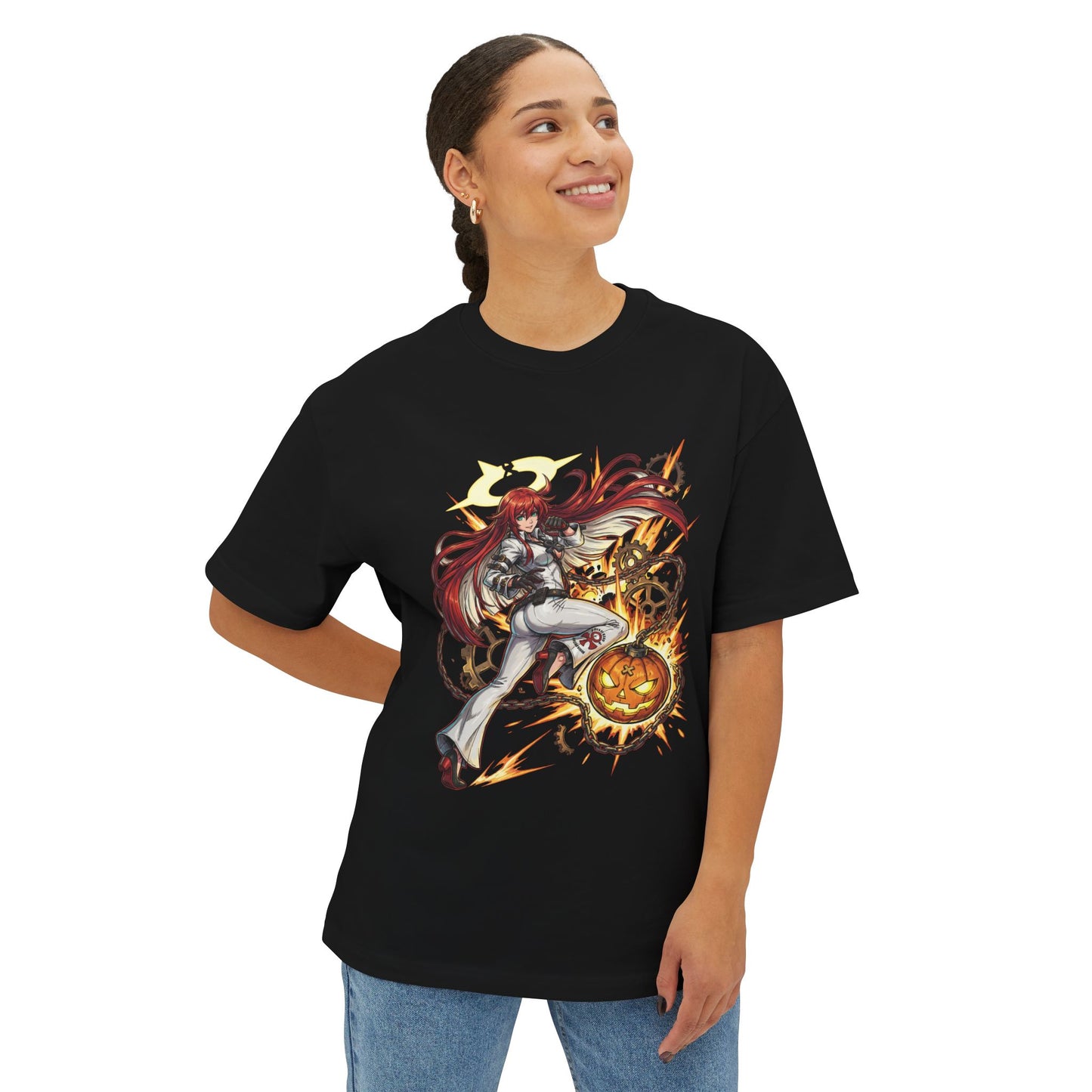 Jack-O Guilty Gear: Servant Creation Command Premium Oversized Unisex T-Shirt