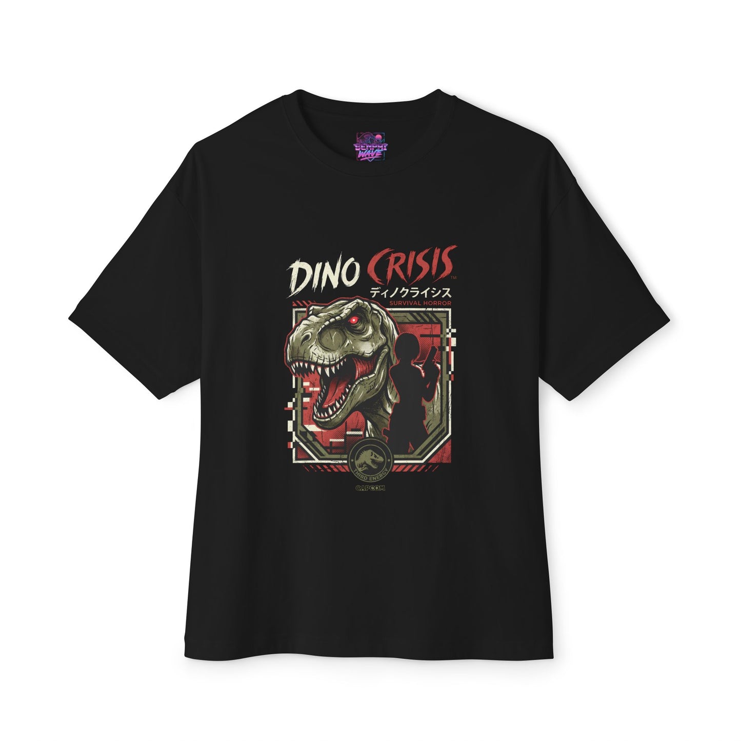 Dino Crisis Game: Capcom PS1 Survival Classic Premium Oversized Unisex T-Shirt