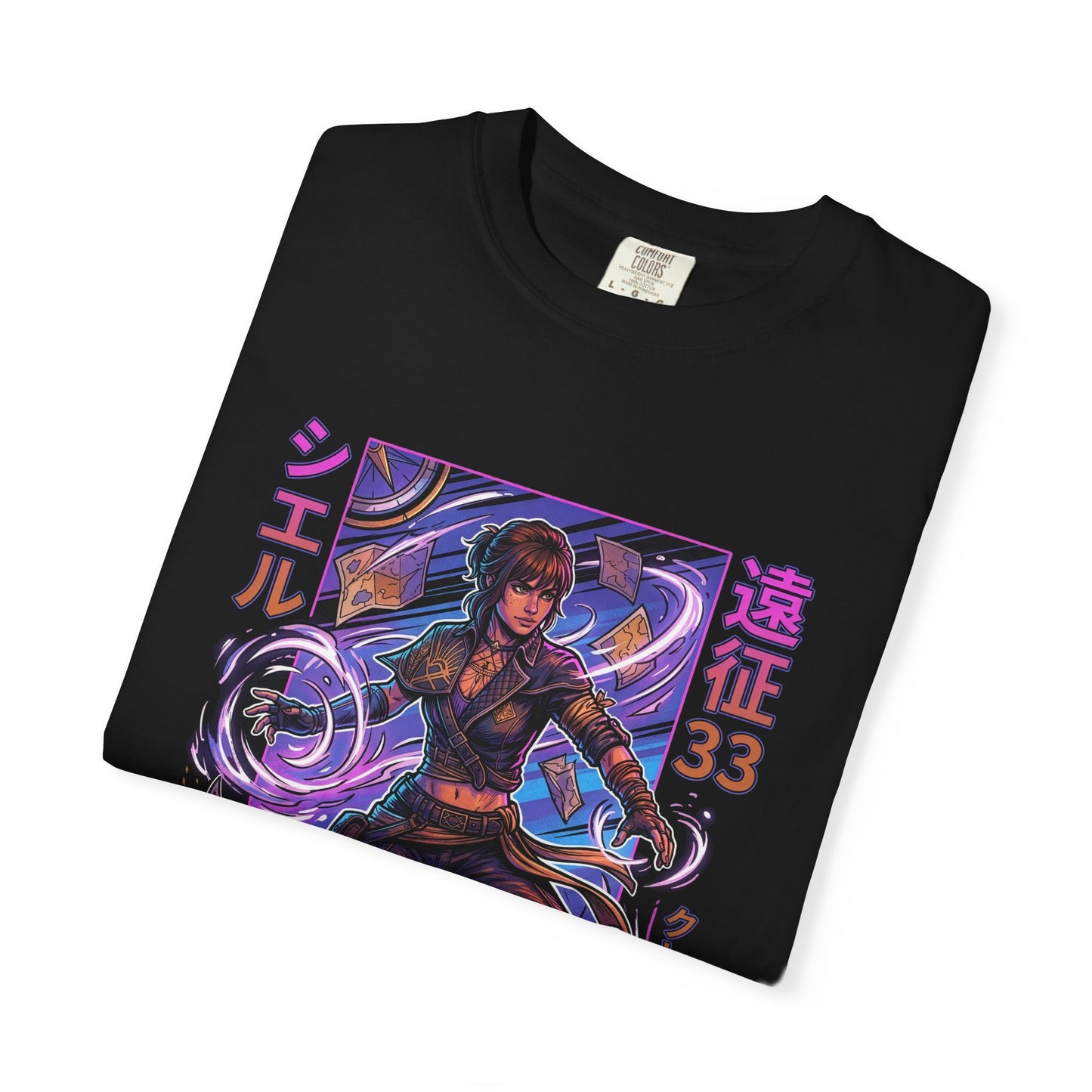 Sciel Clair Obscur T-Shirt | Teasing Smile Dark Past GOTY 2025 JRPG Apparel Premium T-Shirt