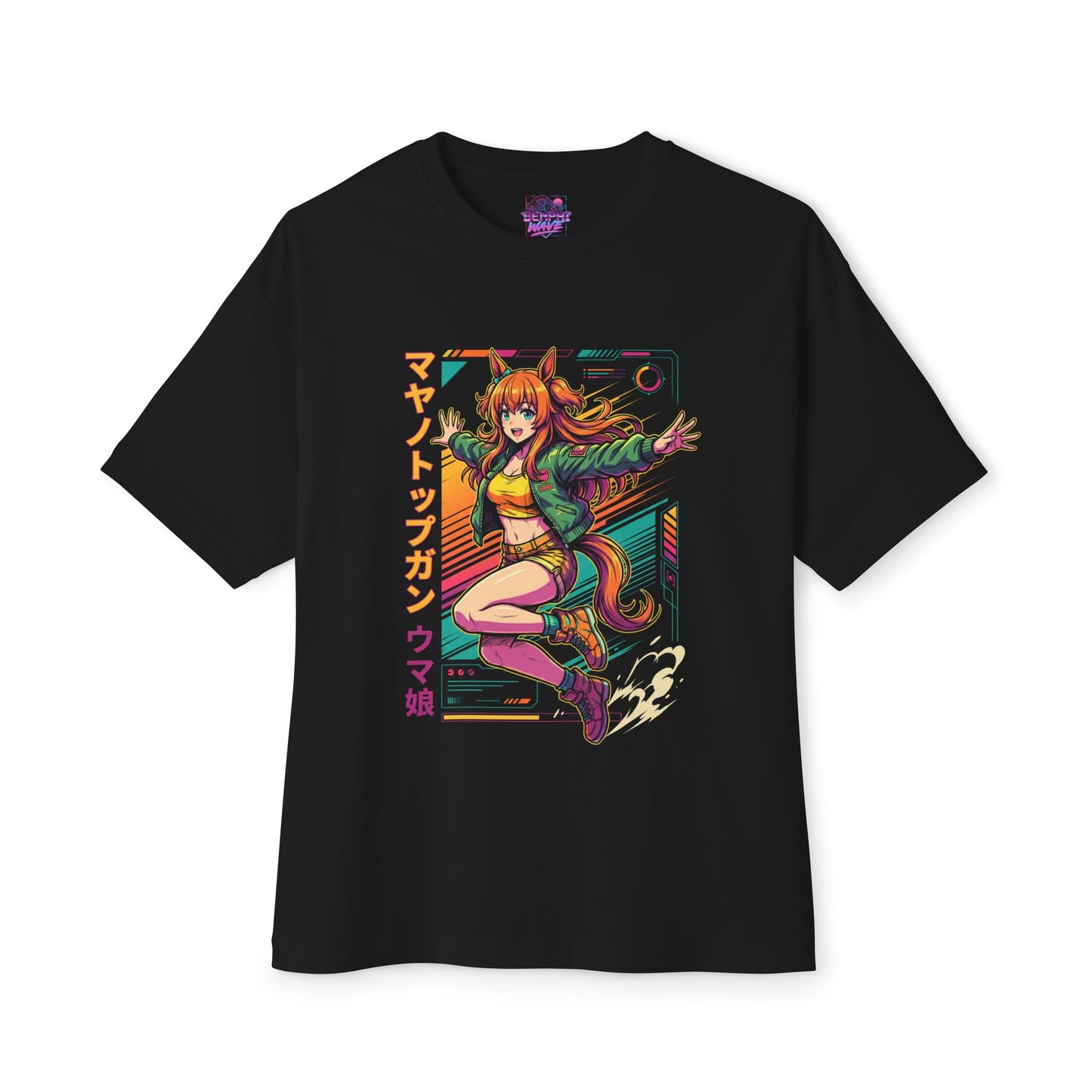 Umamusume Mayano Top Gun: Free Spirit Genius Premium Oversized Unisex T-Shirt