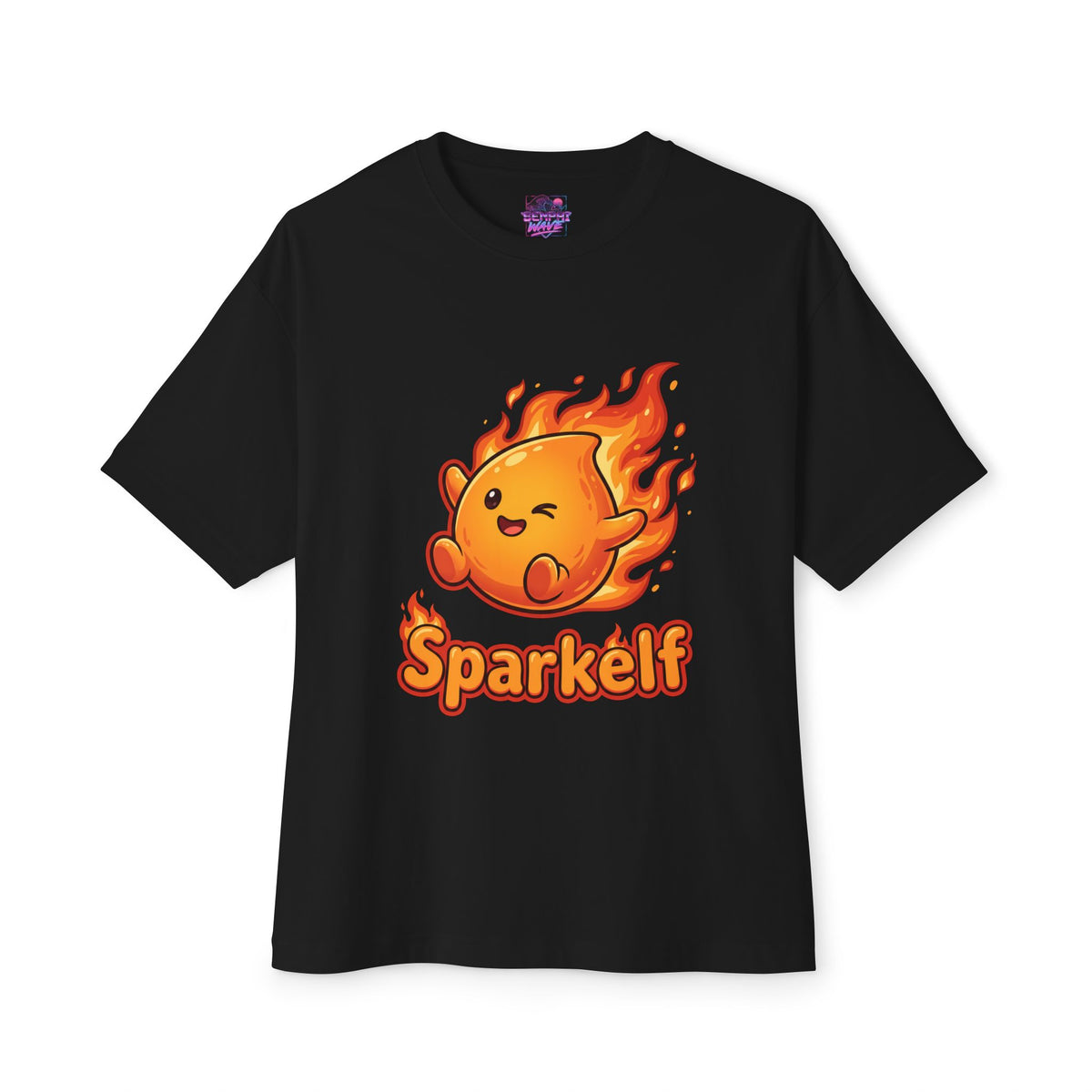 Sparkelf Aniimo Sticker Art Creature Art - Oversized Premium Tee