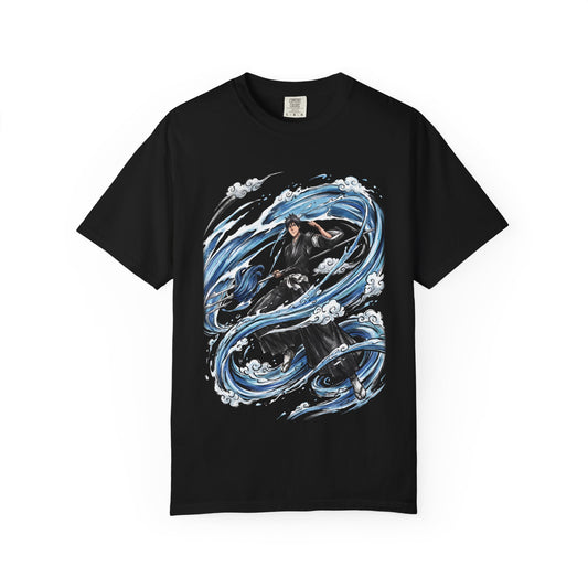 Kaien Shiba Bleach Lieutenant Fan Art Portrait Premium T-Shirt