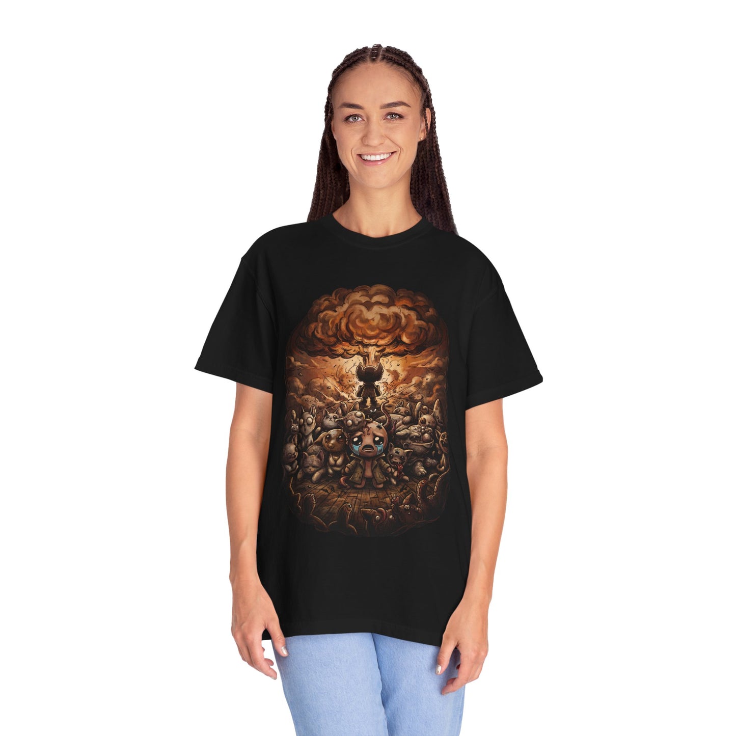 Child's Skull Tears Mewgenics T-Shirt | Binding of Isaac Crossover Premium T-Shirt