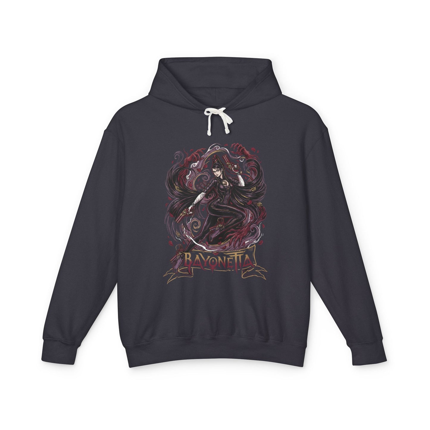 Bayonetta Butterfly Glasses Gun Heels Art Unisex Premium Hoodie
