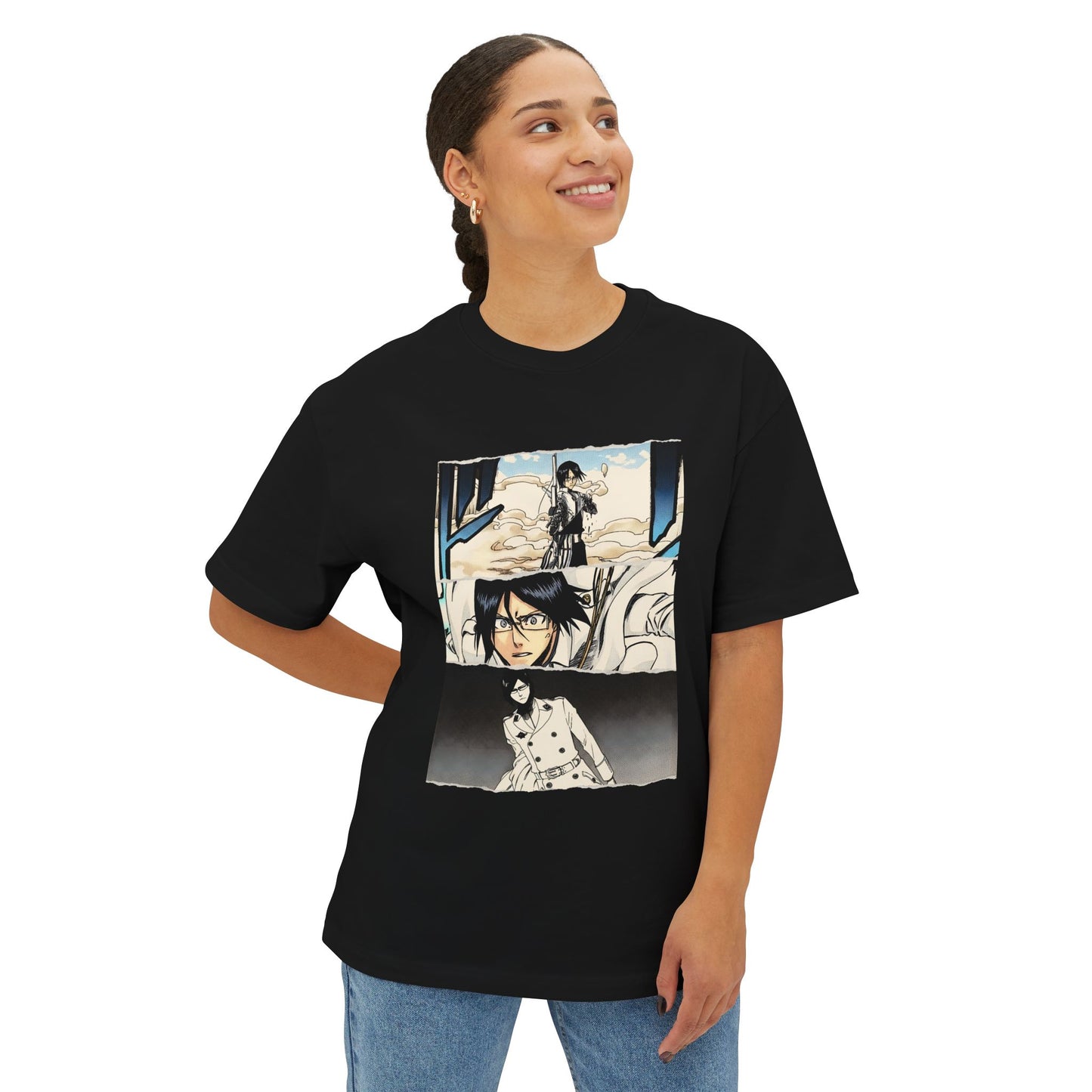 Uryu Ishida Bleach Anime Illustration Streetwear Shirt - Oversized Premium Tee