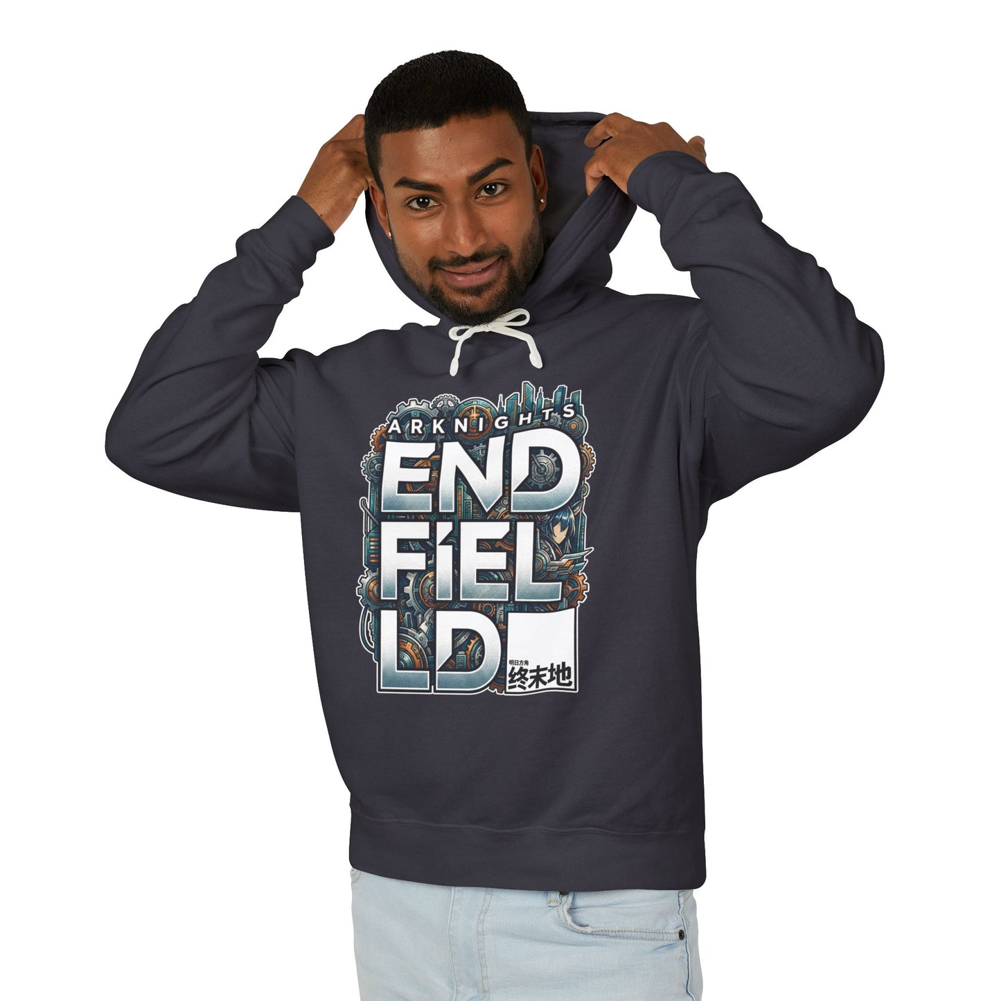 Arknights Endfield The Factory Must Grow Meme Factory Expansion Automation Endless Build Unisex Premium Hoodie