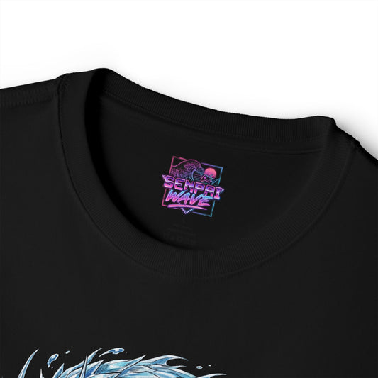 Wuthering Waves Cartethyia Ice Dragon Coil Fan Art Oversized T-Shirt