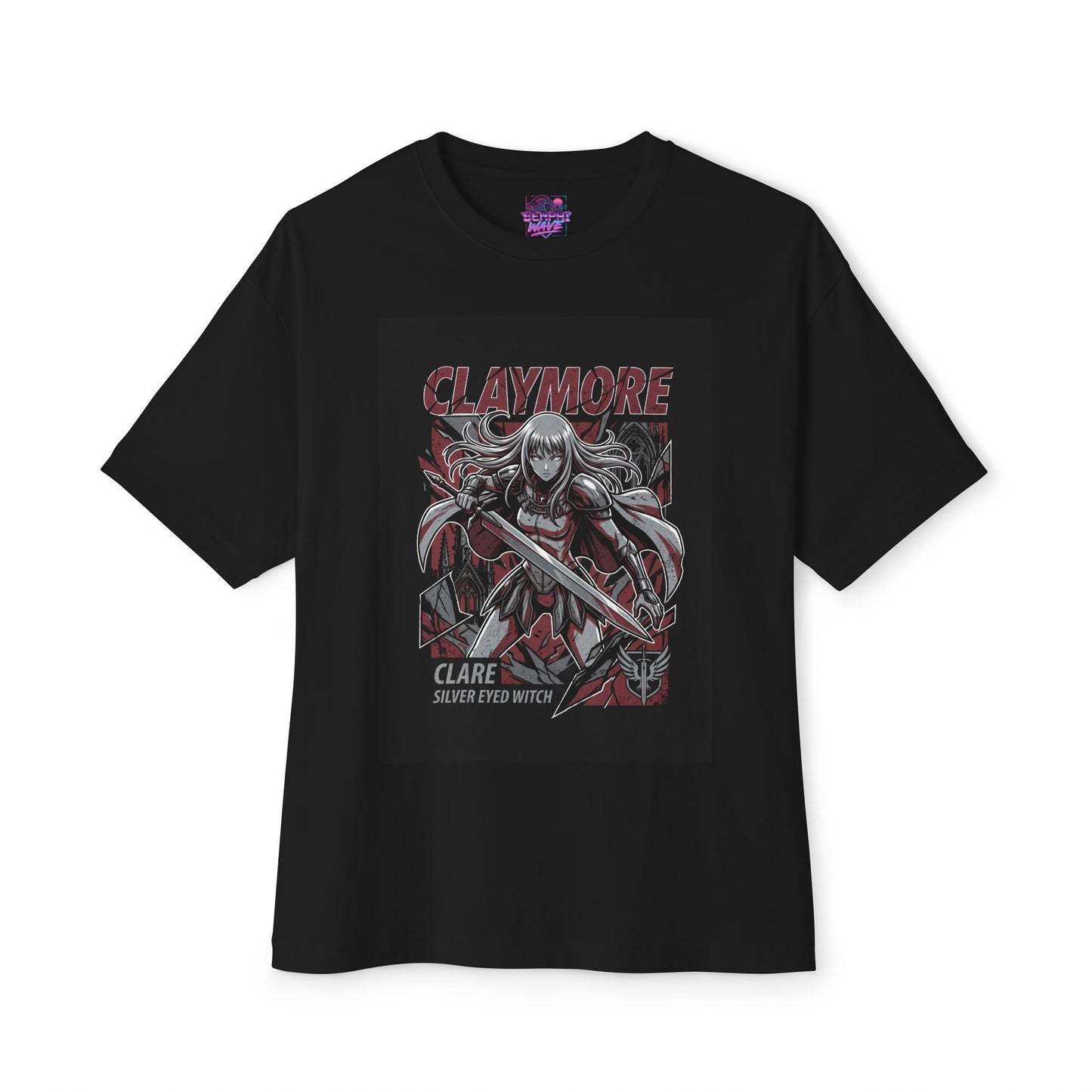Claymore Manga Epic Female Warriors Premium Oversized Unisex T-Shirt