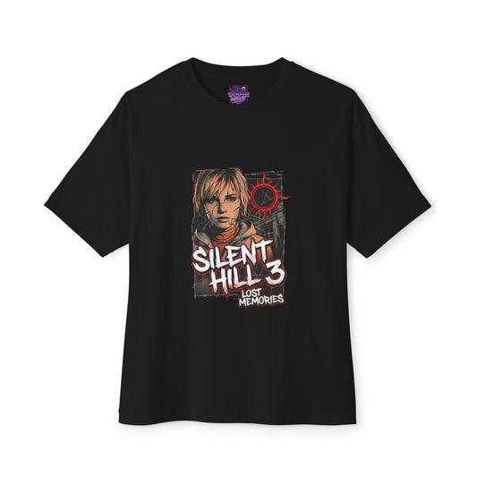 Silent Hill 3: Heather Mason PS2 Classic Cover Premium Oversized Unisex T-Shirt