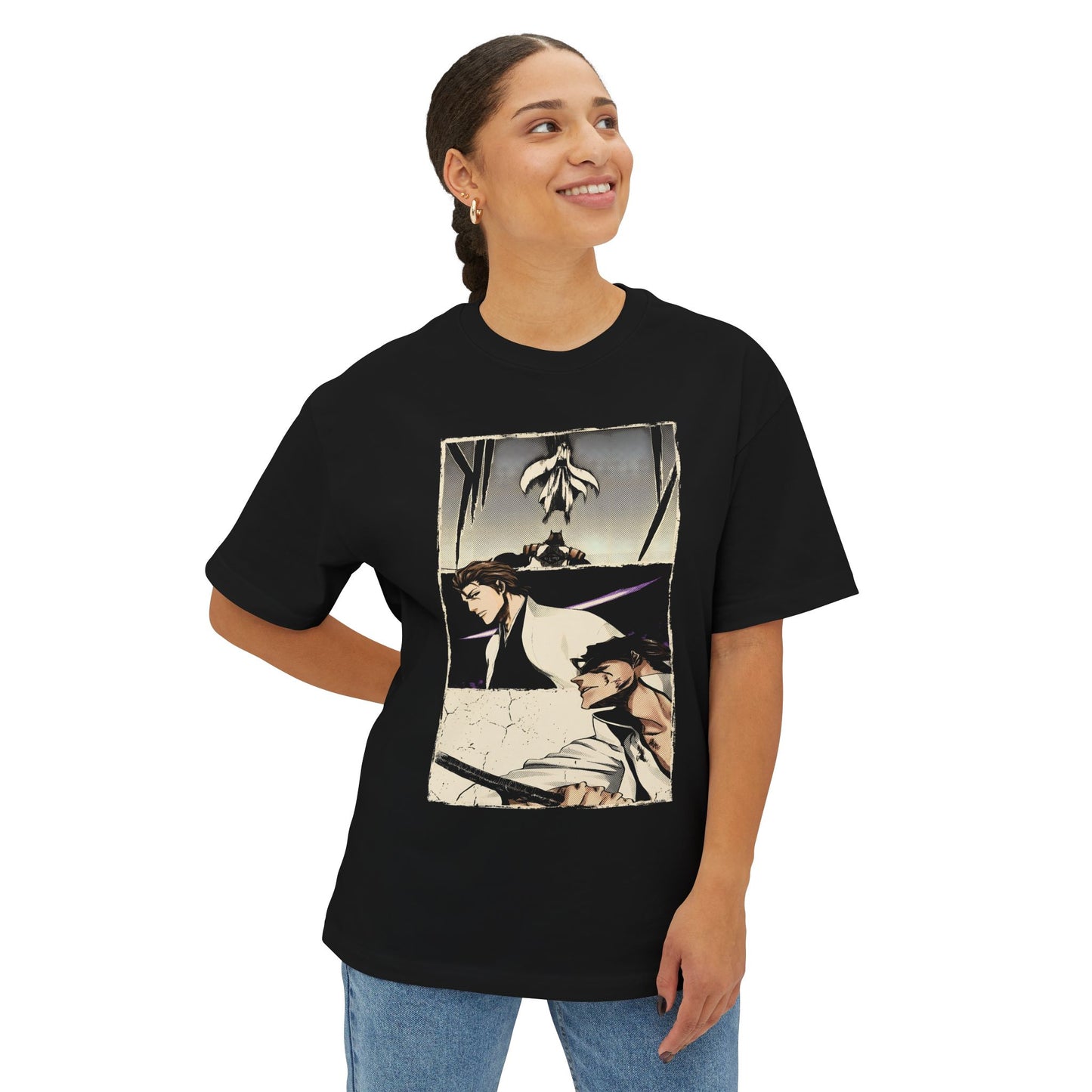 Sosuke Aizen Bleach Shinigami Anime Character Shirt - Oversized Premium Tee