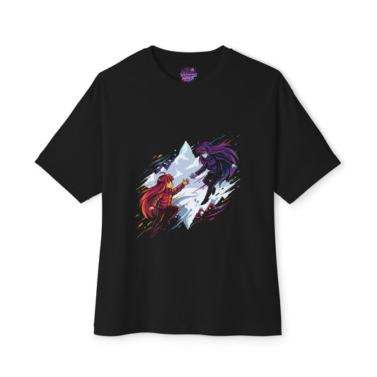 Celeste Madeline Gaming Graphic Tee Premium Oversized Unisex T-Shirt