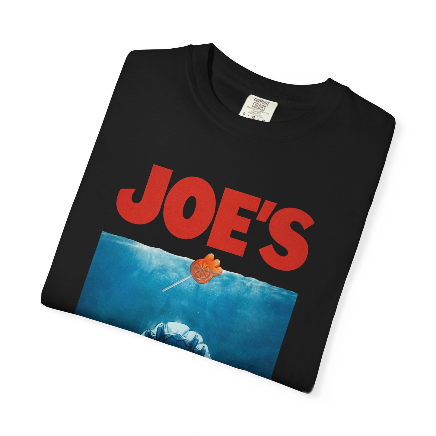 ZZZ Ellen Joe Jaws Crossover – Ice Scissor Shark Tail Dramatic Portrait Premium T-Shirt