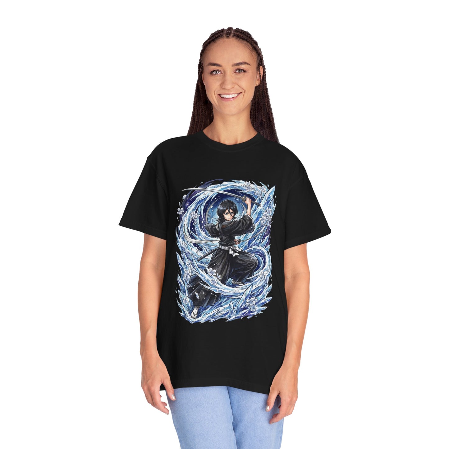 Rukia Kuchiki Bleach Petite Shinigami Illustration Premium T-Shirt