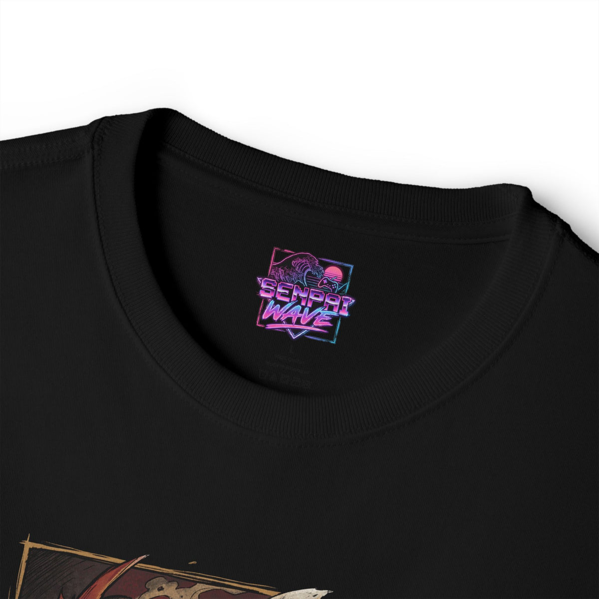 Guilty Gear Ramlethal Orange Smoke Card Fan Art Oversized T-Shirt