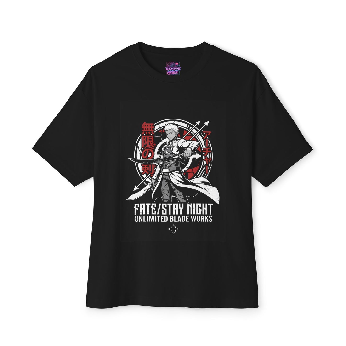 Archer Fate Stay Night Unlimited Blade Works Premium Oversized Unisex T-Shirt