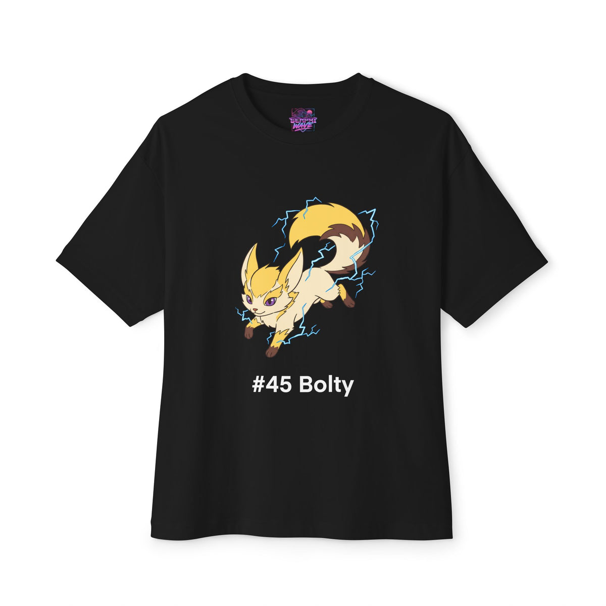 Bolty Aniimo Minimalist Creature Art - Oversized Premium Tee