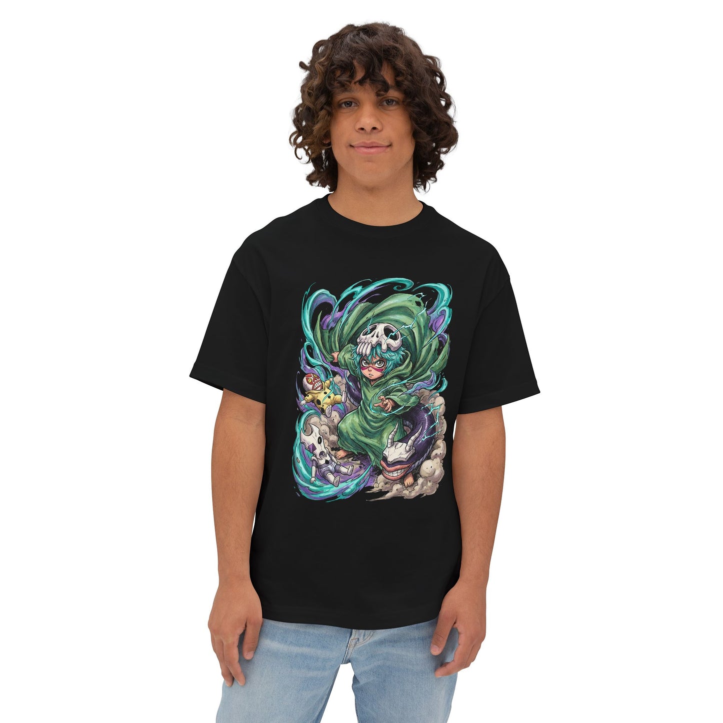 Bleach Nelliel Tu Odelschwanck Curvaceous Arrancar Design Premium Oversized Unisex T-Shirt