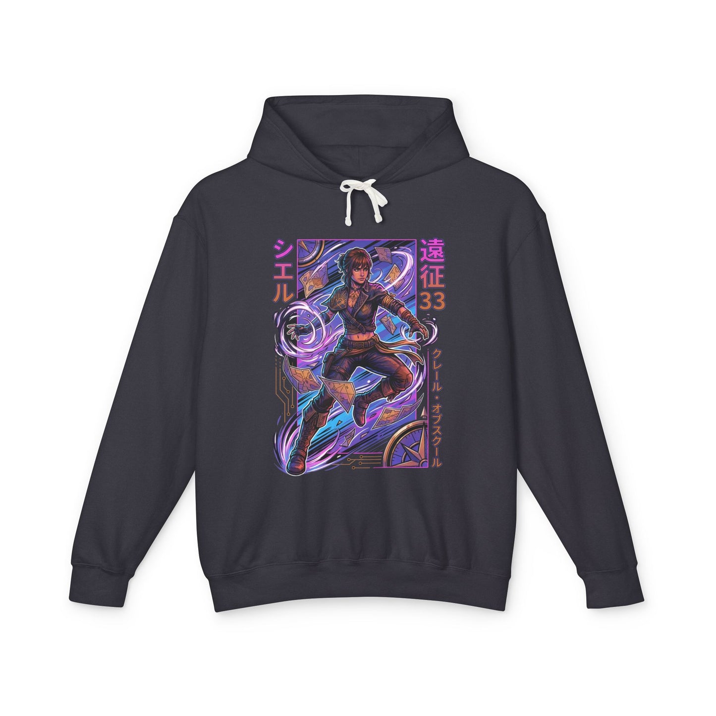 Sciel Clair Obscur T-Shirt | Teasing Smile Dark Past GOTY 2025 JRPG Apparel Unisex Premium Hoodie