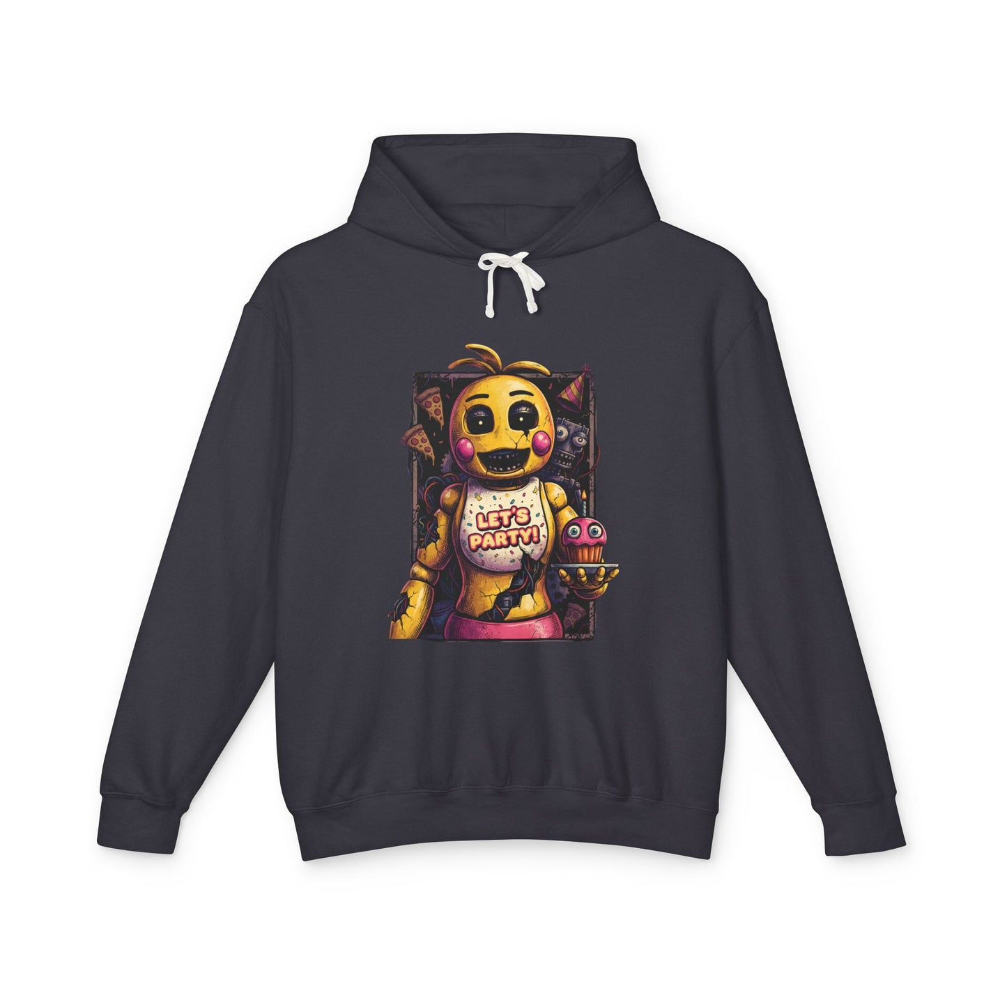 Toy Chica Beakless Pink Shorts Horror Icon Unisex Premium Hoodie